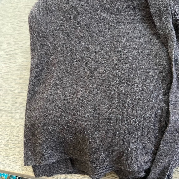 100% Merino Wool Belted Deane & White Casual Buttoned Down Tie Sweater Cardigan - Picture 10 of 10